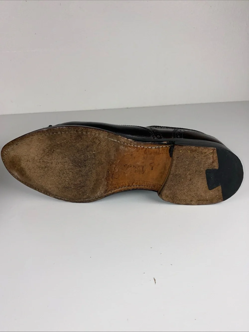 Allen Edmonds Sanford 5297 Shell Cordovan Burgundy‎ Cap Toe Men’s 9D Vintage 95